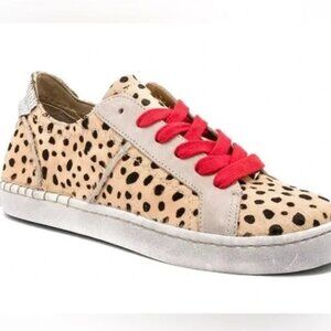 Dolce Vita leopard calf hair sneakers. Great condition.